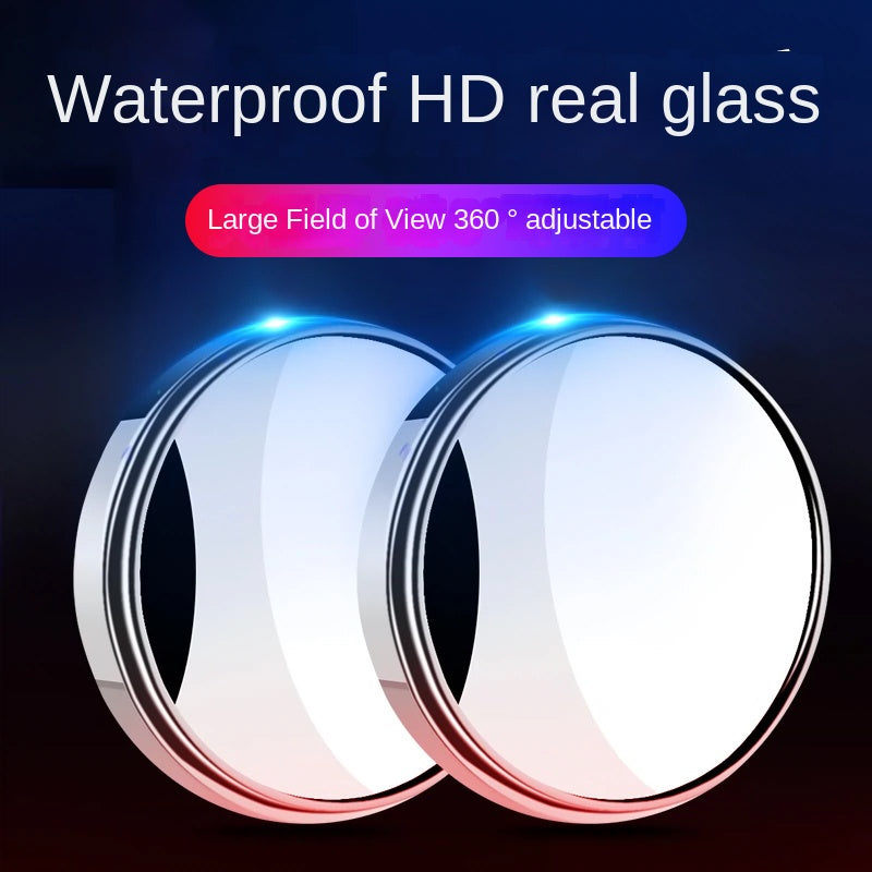 Blind Spot Car Mirror High Quality 360 Angle Degree Adjustable Auto Rearview Auxiliary Small Round Blind Spot Mirror