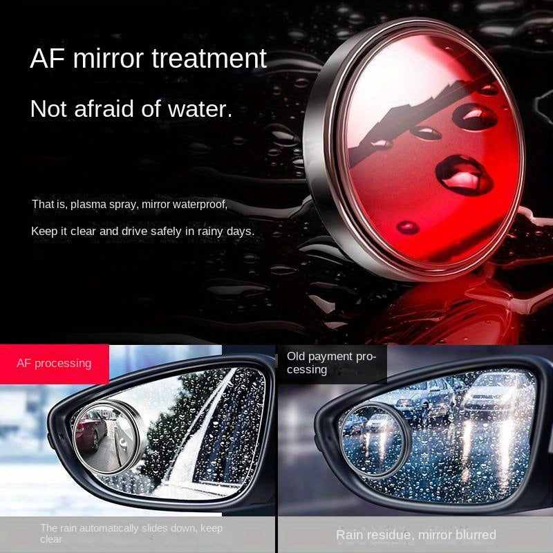 Blind Spot Car Mirror High Quality 360 Angle Degree Adjustable Auto Rearview Auxiliary Small Round Blind Spot Mirror