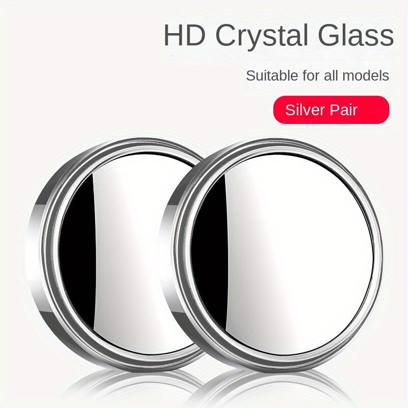 Blind Spot Car Mirror High Quality 360 Angle Degree Adjustable Auto Rearview Auxiliary Small Round Blind Spot Mirror